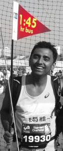 Vikas Singh: The first ever 1:45 pacer for the SCMM (half marathon)
