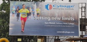 My partner was a running celebrity